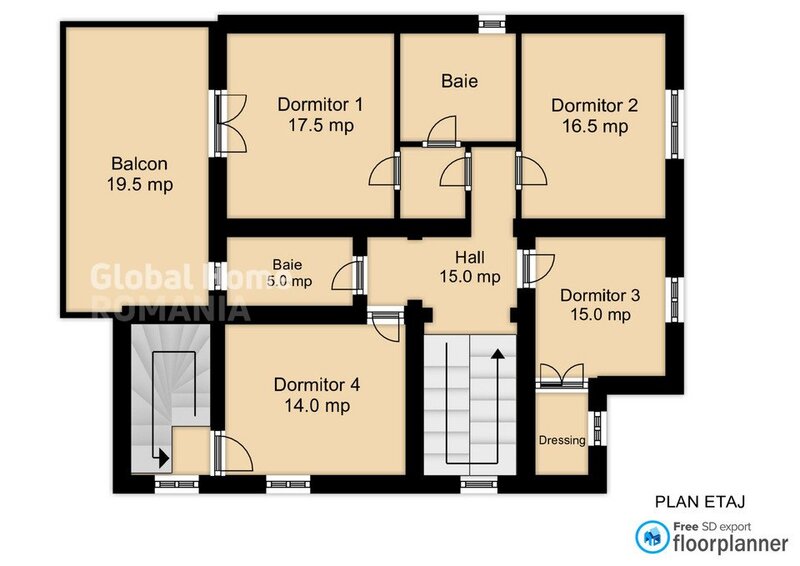 Dorobanti vila interbelica consolidata, s+p+1+m+teren 600mp, parcare subterana